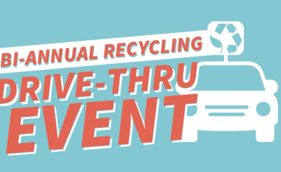 Recycling Drive-Thru Event banner