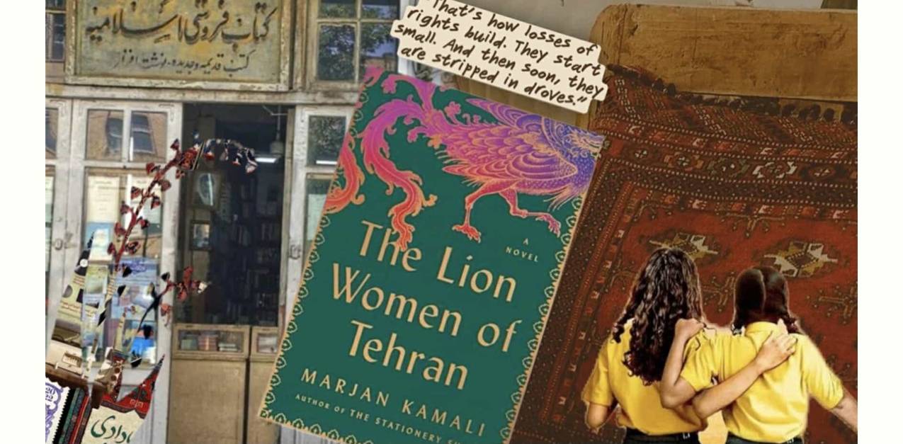 ASK Book Club: "The Lion Women of Tehran" by Marjan Kamali banner